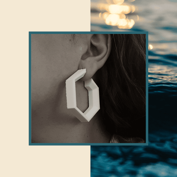 Pendientes Hexágono