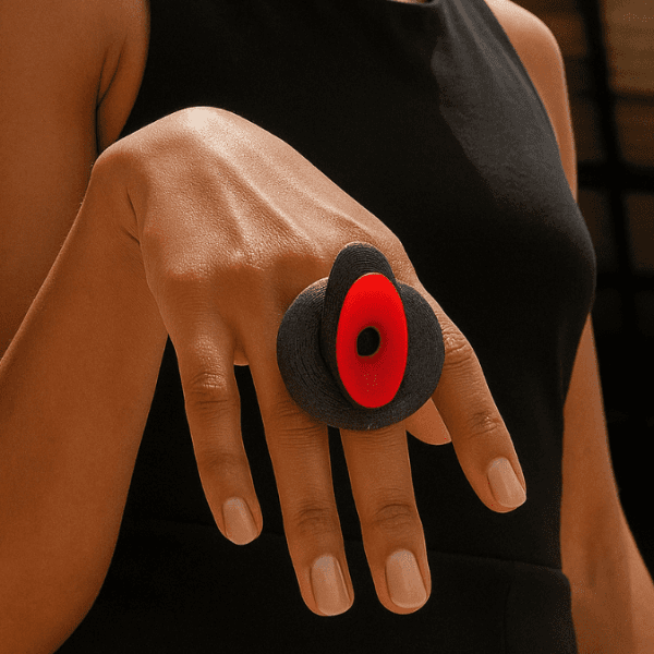 Anillo Llama Doble
