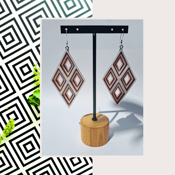 Pendientes Rombo