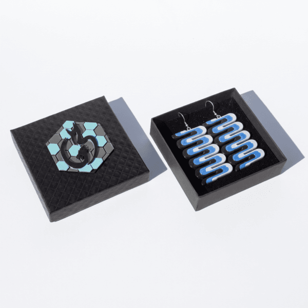Original earrings for women. Sustainable fashion accessories