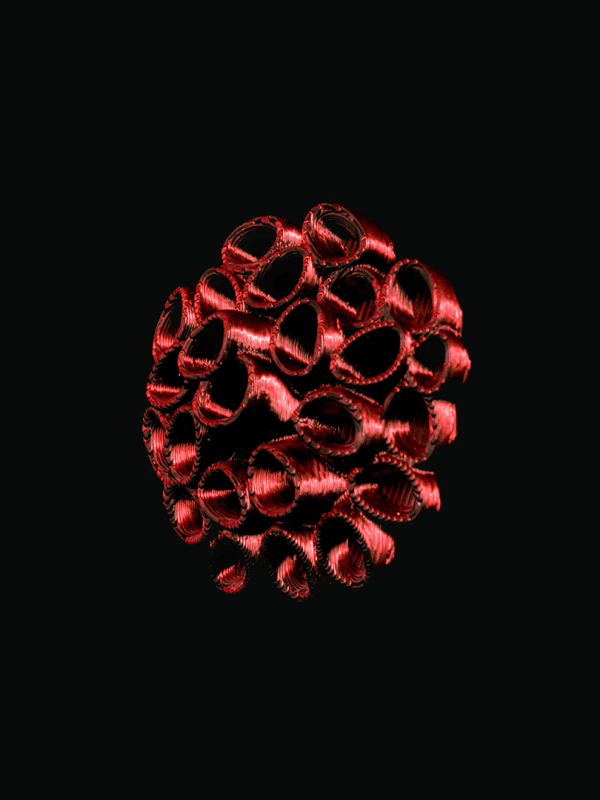 Anillo Coral de Fuego Edición Exclusiva Slow Love