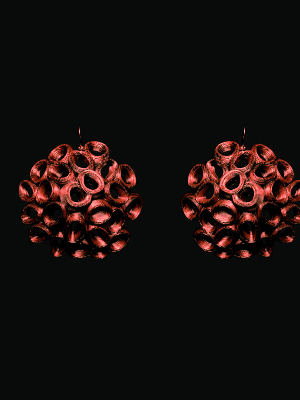 Pendientes Coral de Fuego Edición Exclusiva Slow Love