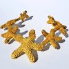Collar estrella de mar Dorado