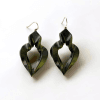 Designer earrings. Sustainable fashion accessories for women