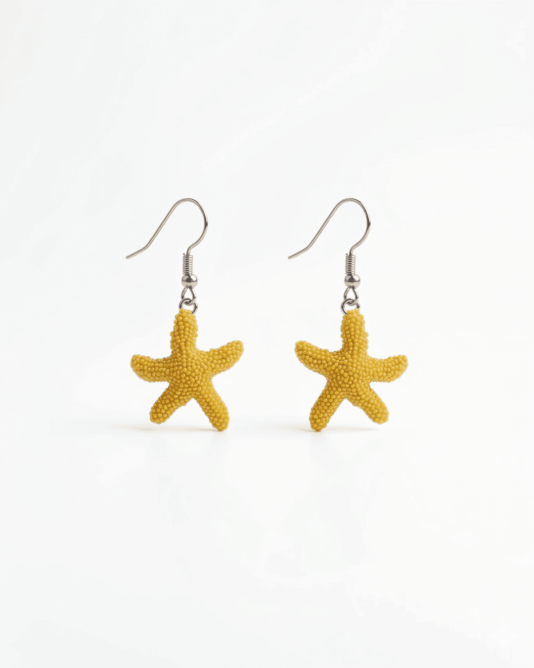 Pendiente Estrella Amarilla Mini