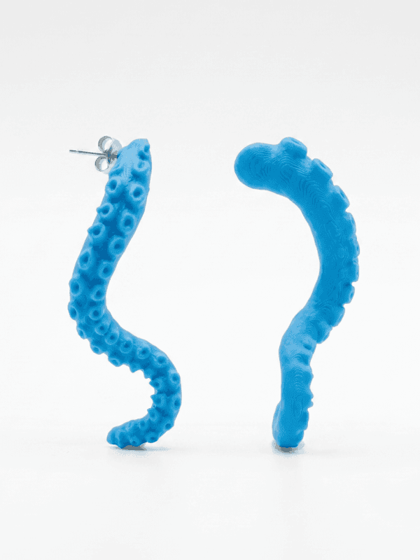 Oktopus-Ohrringe-4 Oktopus-Ohrringe – exklusives Design – Sommerangebote