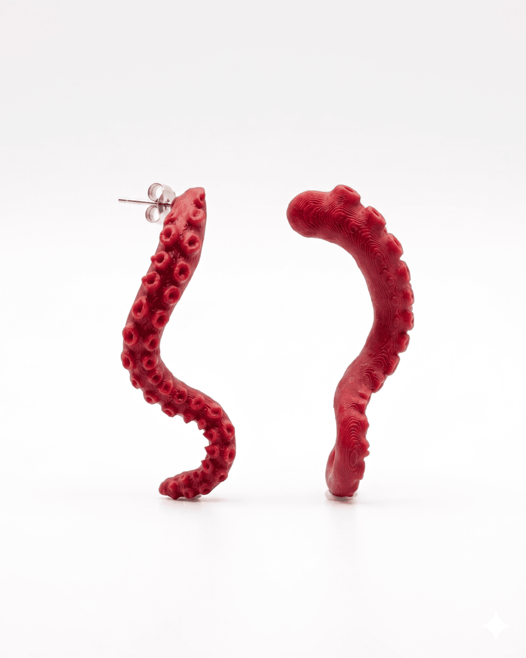 Pendientes Pulpo Rojos – Archivo: Summer Edition