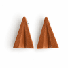 AIRPLANES (3) Women's long earrings with a 3D printed paper airplane design for autumn