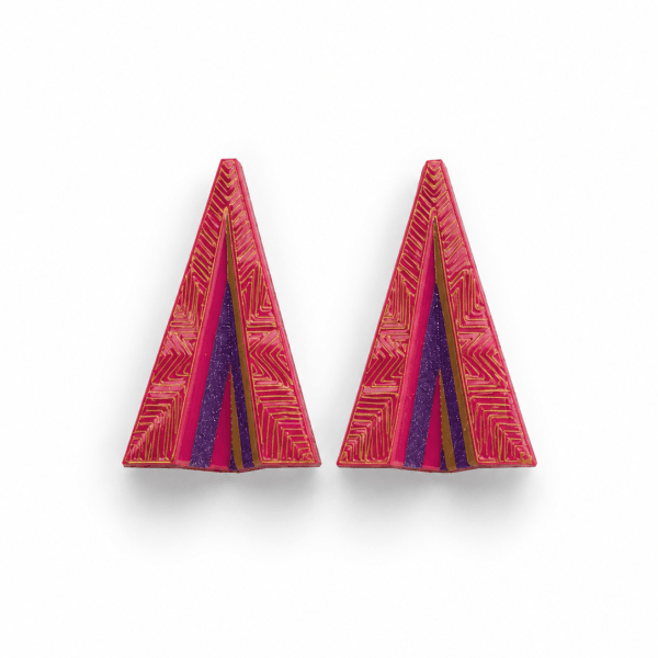 Pendiente con forma de avión de papel para festivales, accesorio de verano ultraligero en oferta.