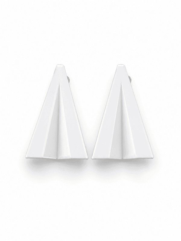 Pendiente con forma de avión de papel para festivales, accesorio de verano ultraligero en oferta.